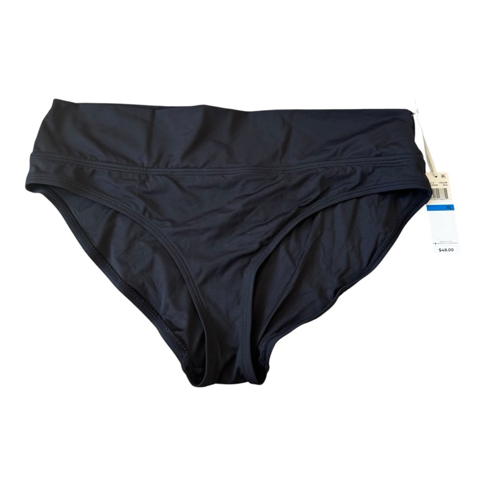 NWT Anne Cole Black Swim Bottoms XL